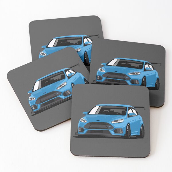 Item preview, Ford Focus RS BLUE Art Style designed and sold by SketchNinja.