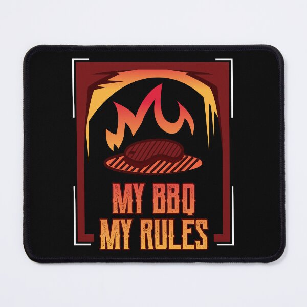 Item preview, Grill BBQ My BBQ Rules BBQ Lover designed and sold by haselshirt.