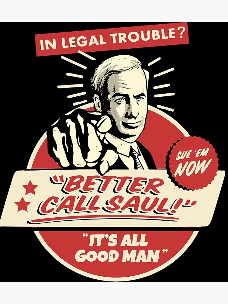 "saul goodman" Poster for Sale by tokolateyumy Redbubble