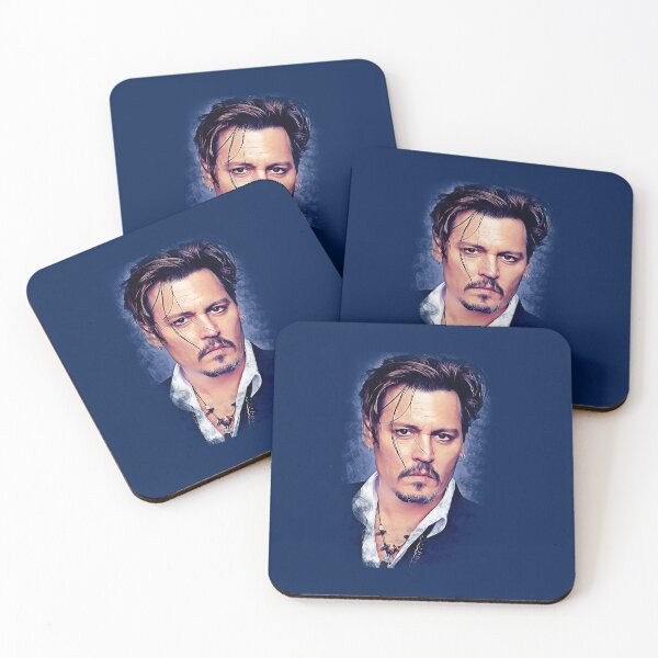 Item preview, Johnny Depp Wallpaper Art Painting designed and sold by Wrestee.