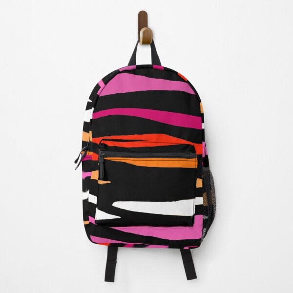 Item preview, Orange - Magenta Lines Stripes designed and sold by Timegraf.