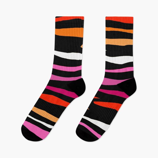 Item preview, Orange - Magenta Lines  Stripes designed and sold by Timegraf.
