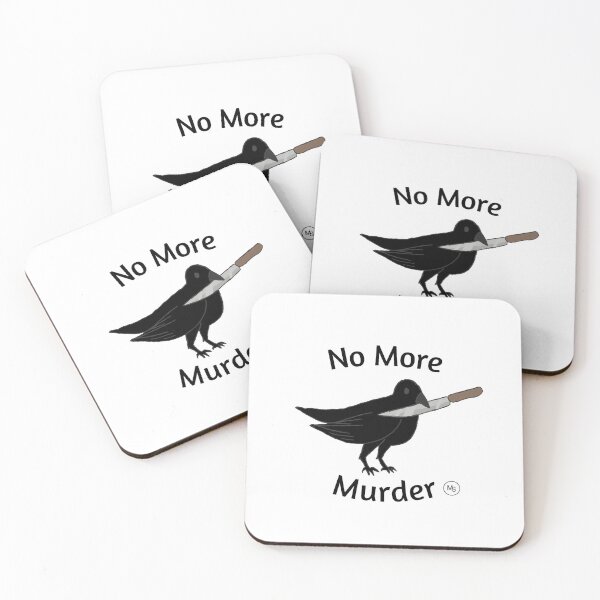 Item preview, No More Murder Crow designed and sold by Karmony_01.