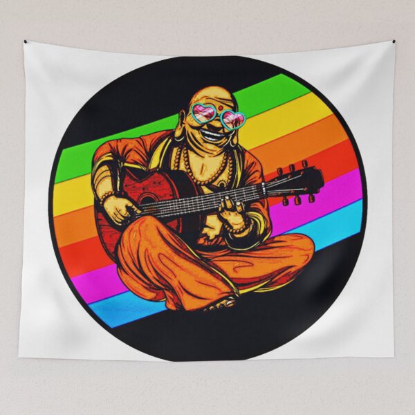 Item preview, Acoustic Rainbow Buddha designed and sold by unclestich.