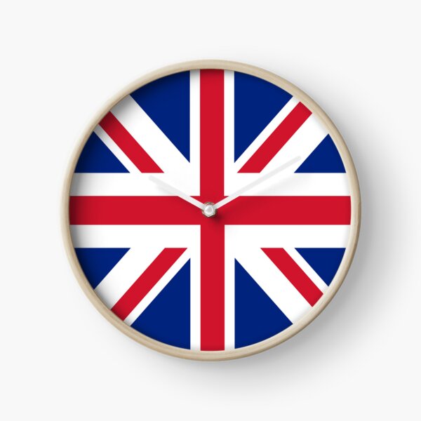 United Kingdom National Flag Union Jack Great Britain  Clock