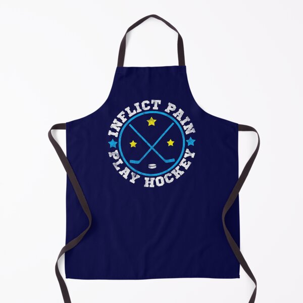 Item preview, Inflict Pain Play Hockey, Blue and Yellow Version designed and sold by gamefacegear.