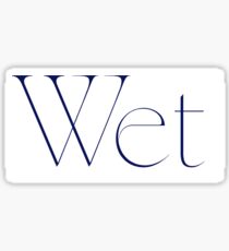 Wet Band Sticker Sticker