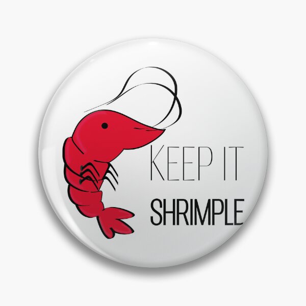 Item preview, keep it shrimple designed and sold by shestiger.