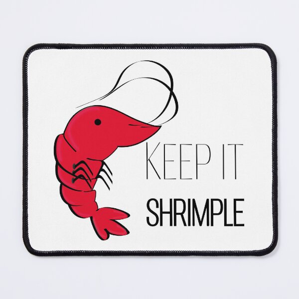 Item preview, keep it shrimple designed and sold by shestiger.