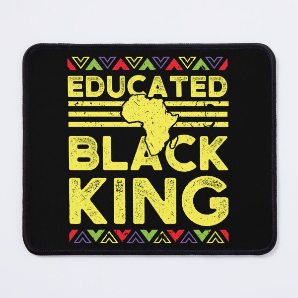 Item preview, African Design Educated Black King Birthday Gift designed and sold by haselshirt.