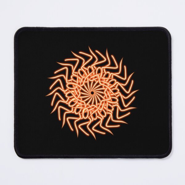 Artikelvorschau, Strahlende Sonne, Mandala, abstrakte Kunst entworfen und verkauft von Meo Design.