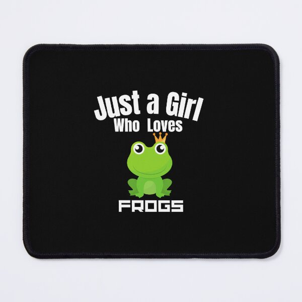 Item preview, Just a Girl Who loves Frogs designed and sold by WaguinhoTex.