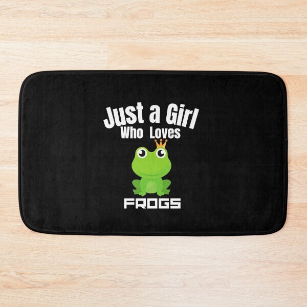 Item preview, Just a Girl Who loves Frogs  designed and sold by WaguinhoTex.