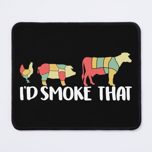 Item preview, I'd Smoke That Head Restaurant Chef Gift Idea designed and sold by haselshirt.