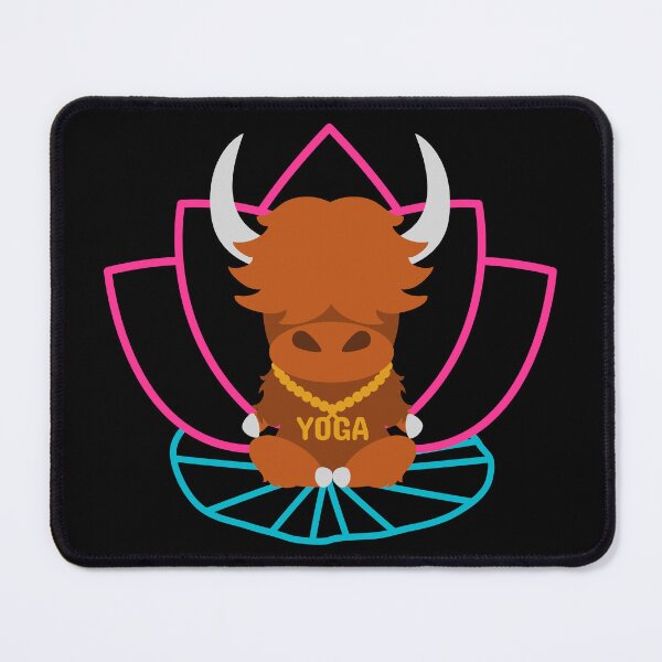 Item preview, Yoga Yak and Lotus designed and sold by Lulupainting.