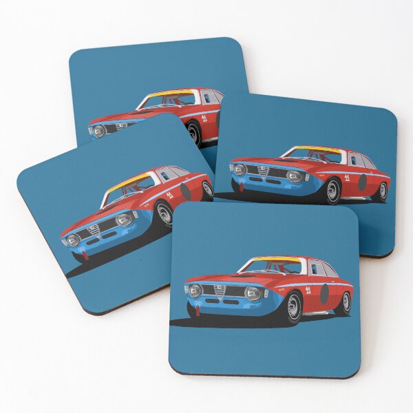 Item preview, Alfa Romeo 1600 GTA Autodelta Corsa designed and sold by SketchNinja.