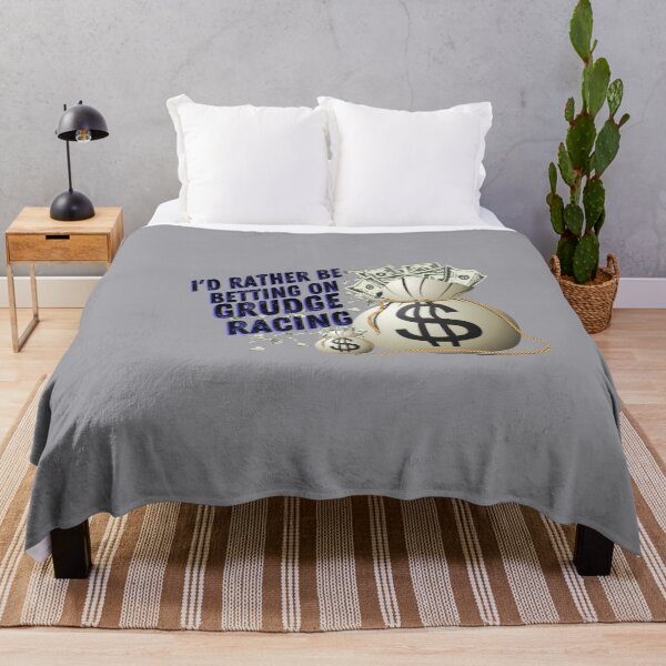Item preview, Id Rather Be Betting on Grudge Racing Money Bag Dollar Signs Gamble Bet Grudge Racer Racetrack Car Racing Drag Racing Street Racing Race Track Racer Drag Strip designed and sold by CarantinedChaos.