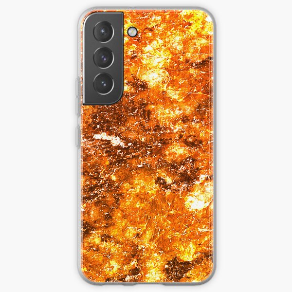 Orange - Lava Samsung Galaxy Soft Case
