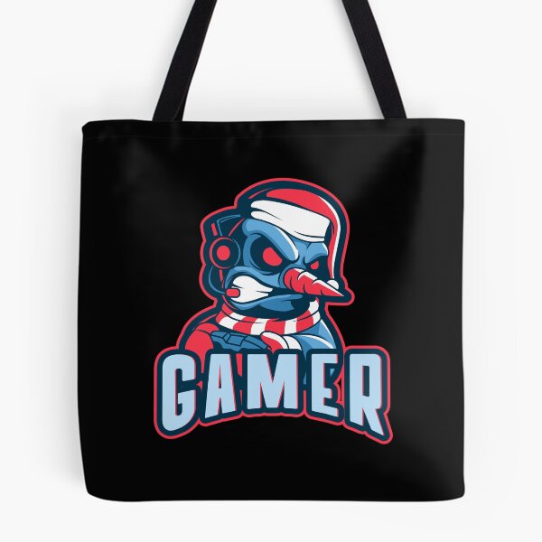 Item preview, Gamer with Aggressive Snowman designed and sold by PRIVARSHU.
