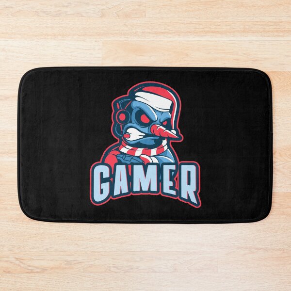 Item preview, Gamer with Aggressive Snowman designed and sold by PRIVARSHU.