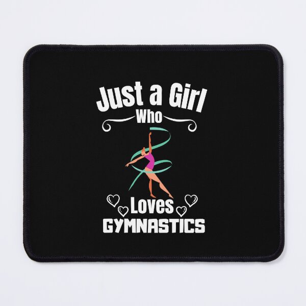Item preview, Just a Girl Who loves Gymnastics #01 designed and sold by WaguinhoTex.