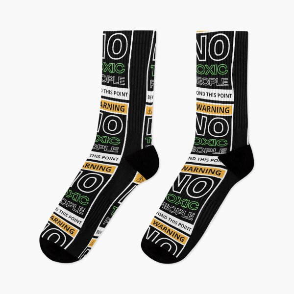Item preview, NO TOXIC PEOPLE BEYOND THIS POINT 4 designed and sold by KingsManKind.