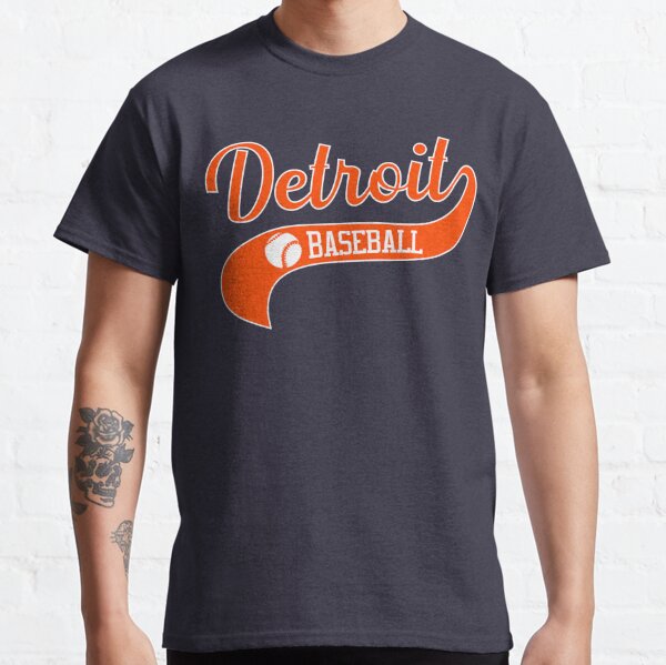 Detroit Tigers Youth Swoosh Town T-Shirt - Vintage Detroit Collection