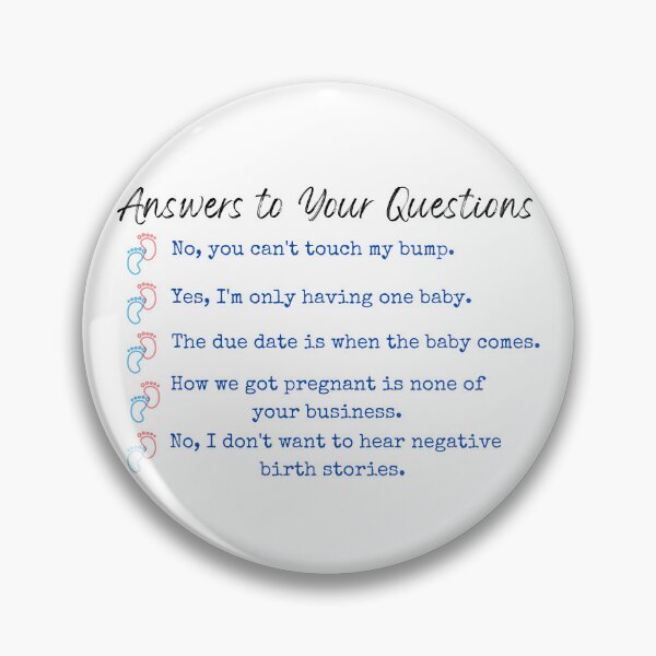 Item preview, Pregnancy Questions Answered!  designed and sold by SheaLN.
