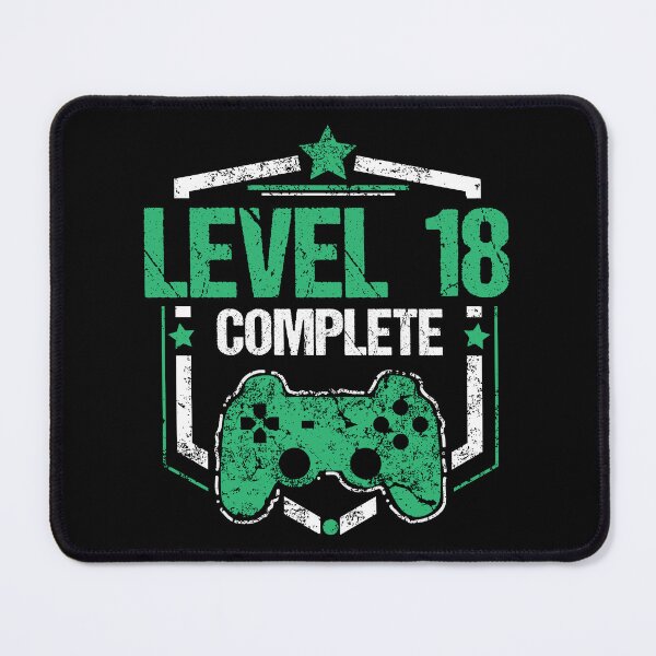 Item preview, Gamer Shirt Level 18 Complete Gaming Birthday Gift Tee designed and sold by haselshirt.