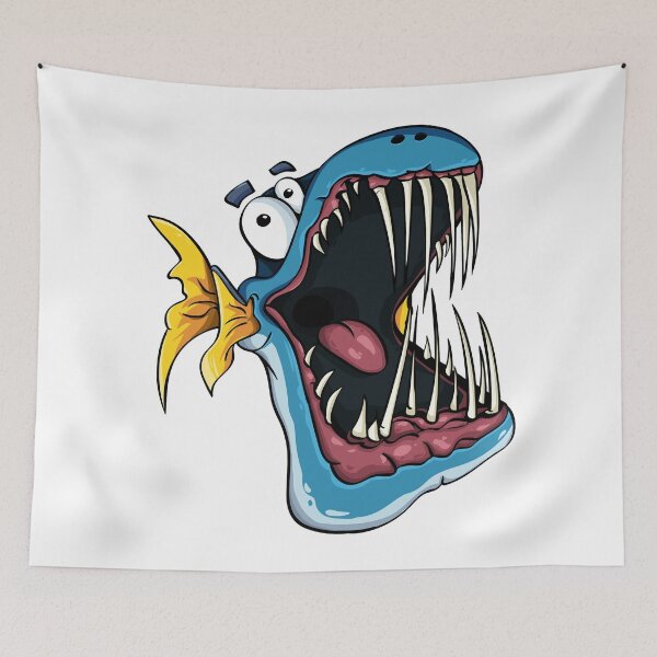 Item preview, Toothy fish designed and sold by KseniaDr.