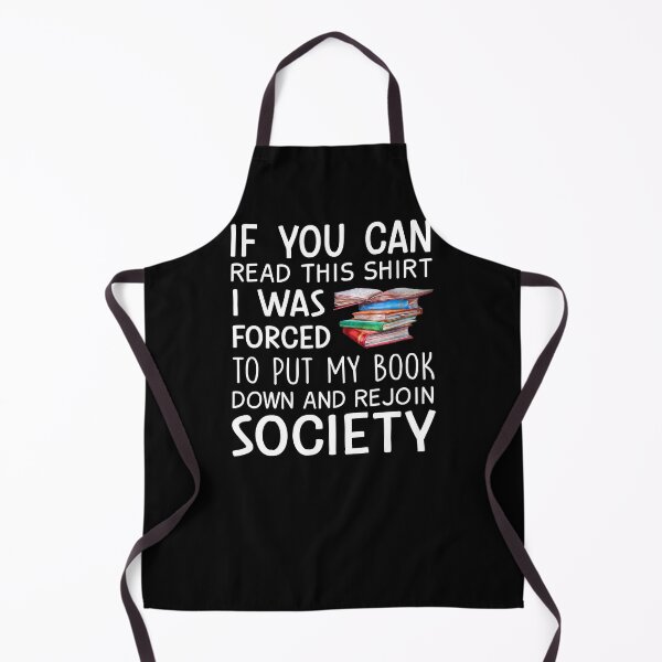 Item preview, If You Can Read This Shirt I Was Forced To Put My Book Down designed and sold by SunsetGloww.