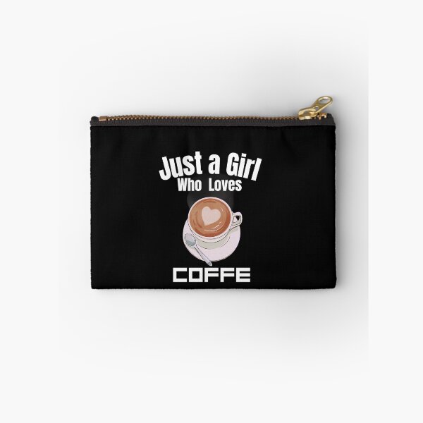Item preview, Just a Girl Who loves Coffe  designed and sold by WaguinhoTex.