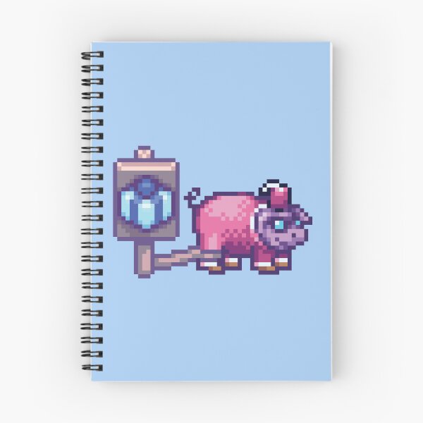 Item preview, Stardew Valley Festival Of Ice Travelling Cart Pig  designed and sold by aiya-pixels.