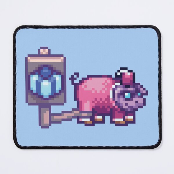 Item preview, Stardew Valley Festival Of Ice Travelling Cart Cerdo designed and sold by aiya-pixels.