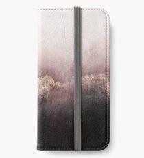 Rosa Himmel iPhone Flip-Case/Hülle/Klebefolie