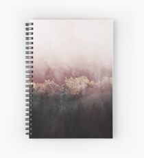 Cuaderno de espiral Cielo rosa
