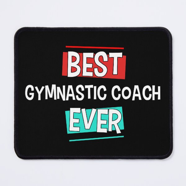 Item preview, Best Gymnastic Coach Ever Rectangles Sports Gift designed and sold by haselshirt.