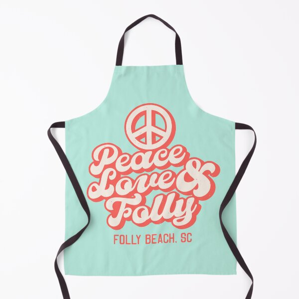 Item preview, Peace Love and Folly - Folly Beach South Carolina SC Tourist Souvenir designed and sold by carolinafound.