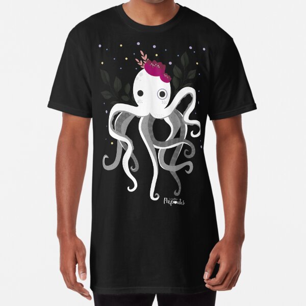 A little octopus from the sea Long T-Shirt