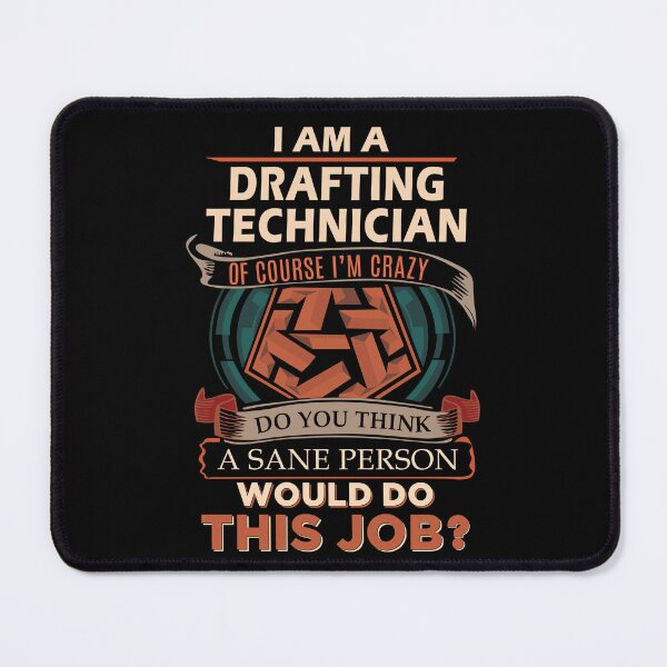 Item preview, Drafting Technician T Shirt - Sane Person Gift Item Tee designed and sold by watkinsmat.