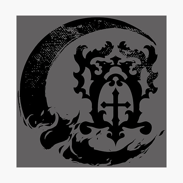Item preview, Castlevania Belmont Crest Black designed and sold by revengeprinter.