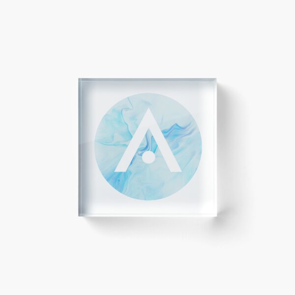 Item preview, Pastel Blue Aveda Logo designed and sold by Dalaura.