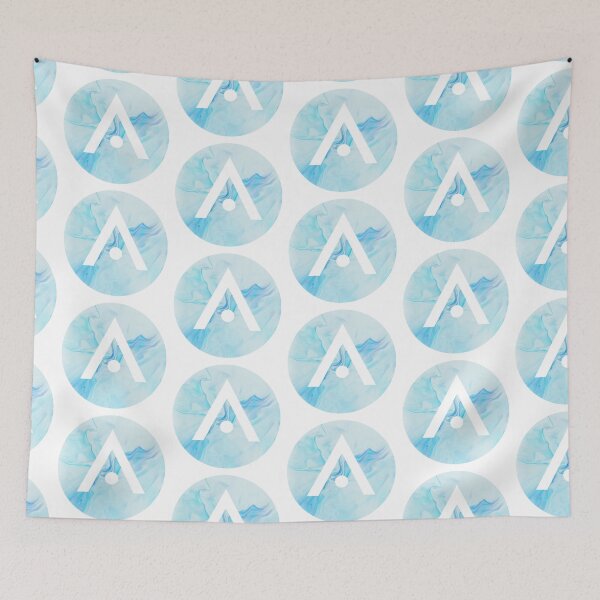 Item preview, Pastel Blue Aveda Logo designed and sold by Dalaura.