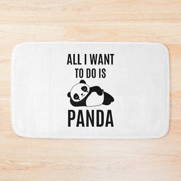 Item preview, All I Want To Do Is Panda designed and sold by RedTomasB.