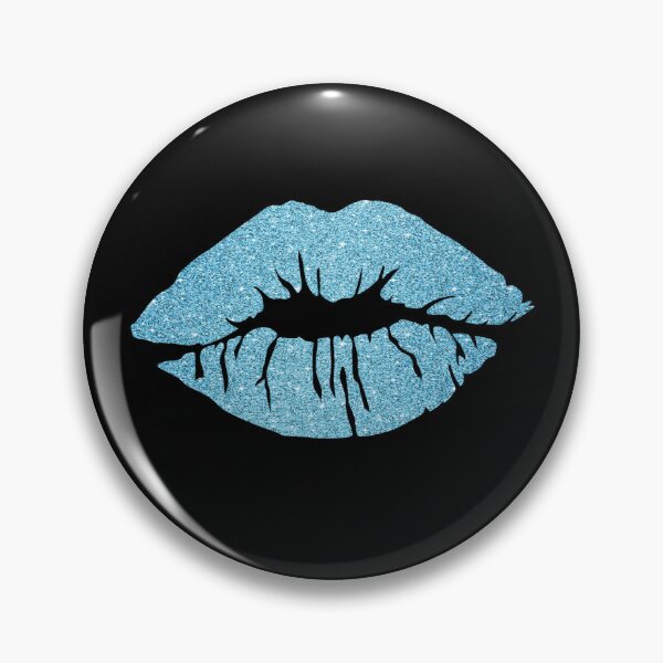 Item preview, Women's Kiss Lips Blue Lips Blue Lipstick Blue Kiss Gear designed and sold by DynamicDesign.