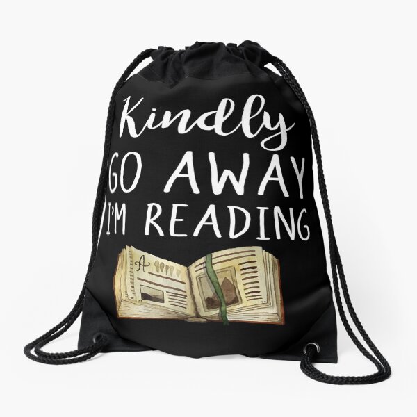 Item preview, Kindly Go Away I'm Reading designed and sold by SunsetGloww.