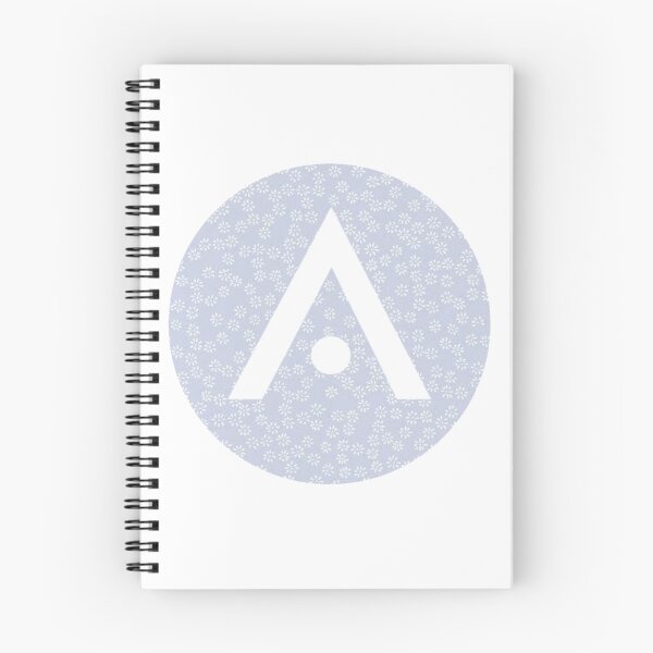 Item preview, Pastel Blue Flowers Aveda Logo designed and sold by Dalaura.