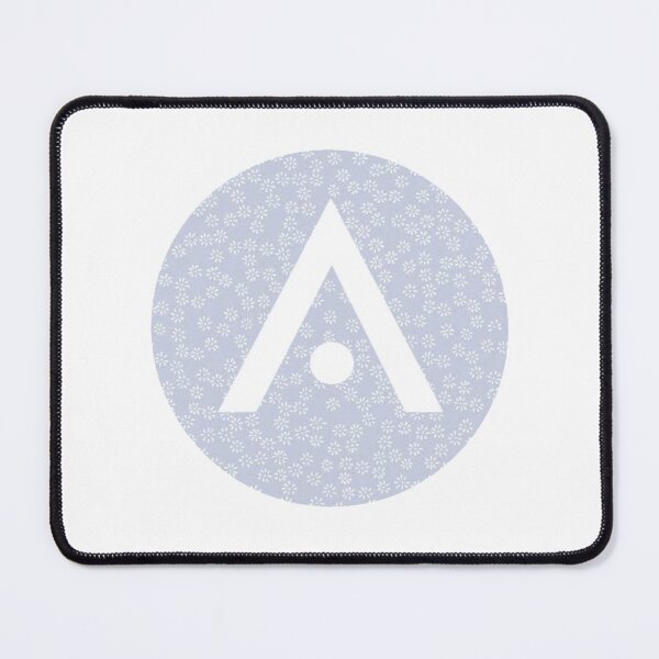 Item preview, Pastel Blue Flowers Aveda Logo designed and sold by Dalaura.