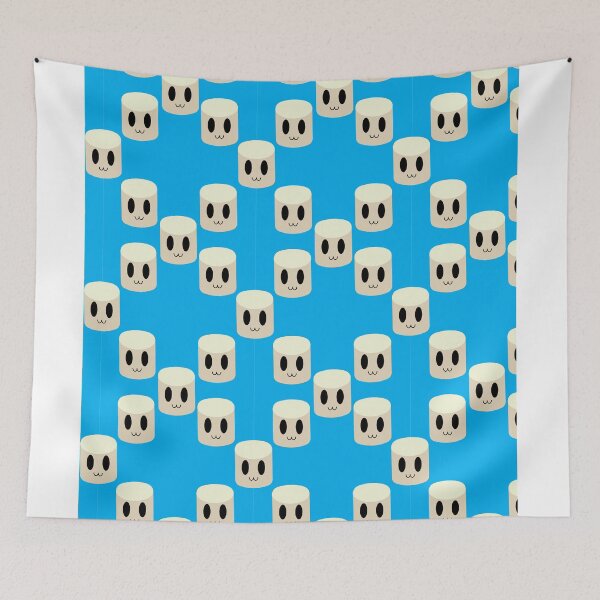 Item preview, Kawaii Smiling Marshmallows designed and sold by DefectivePortal.