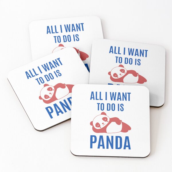 Item preview, All I Want To Do Is Panda designed and sold by RedTomasB.
